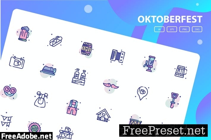 Oktoberfest Icon Pack DE86DMQ