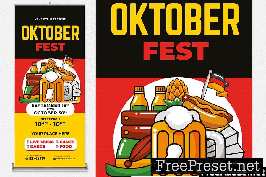 Oktoberfest Print Templates S4388LM