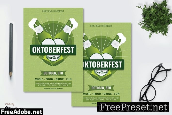 Oktoberfest vol.03 - Event Flyer RB YA2AK3W