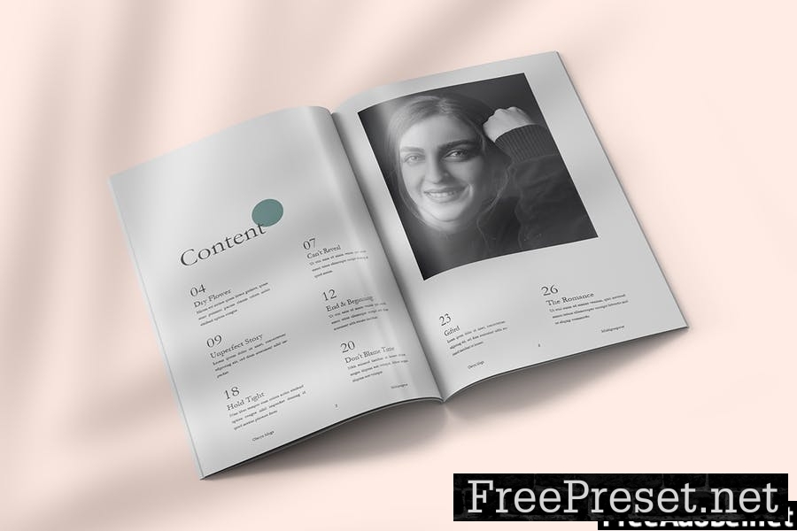 Olesya - Magazine Template Indesign PWXLBXR