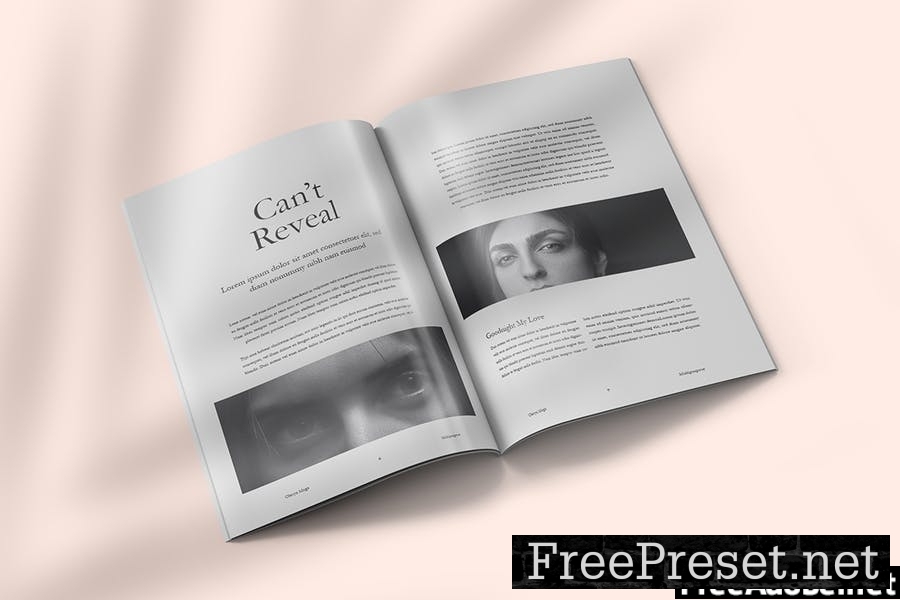 Olesya - Magazine Template Indesign PWXLBXR