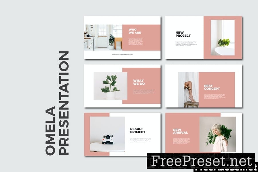 Omela Powerpoint Template SRRDLUJ