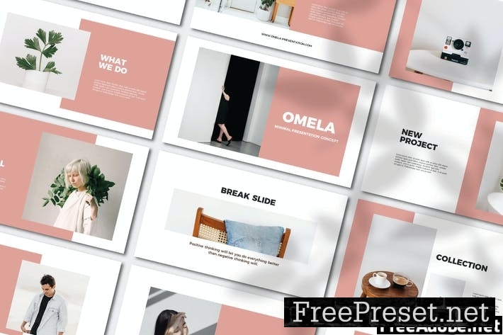 Omela Powerpoint Template SRRDLUJ