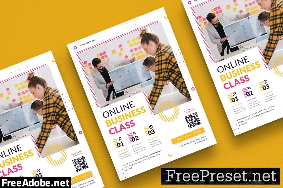 Online Business Flyer Pack XFVWZEL