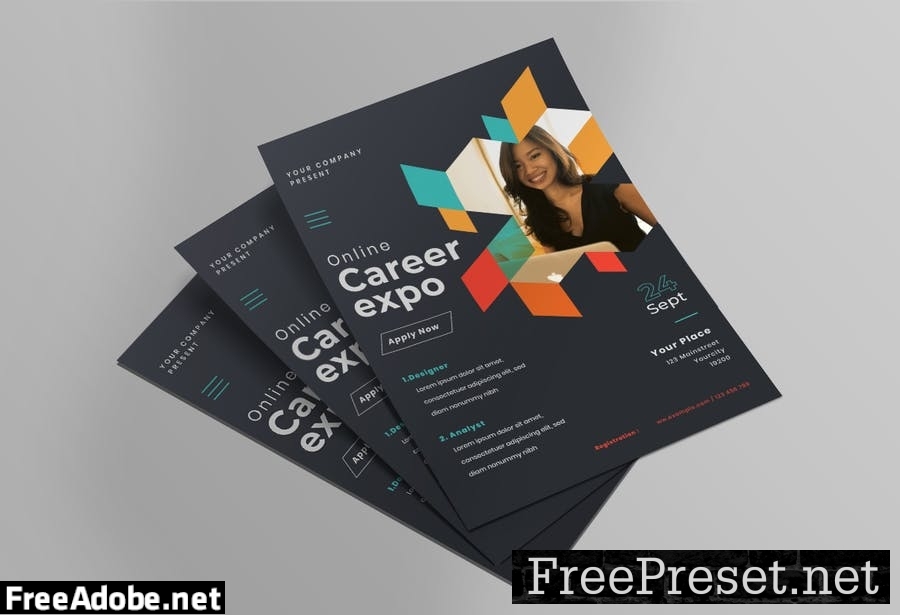 Online Career Expo Flyer Pack