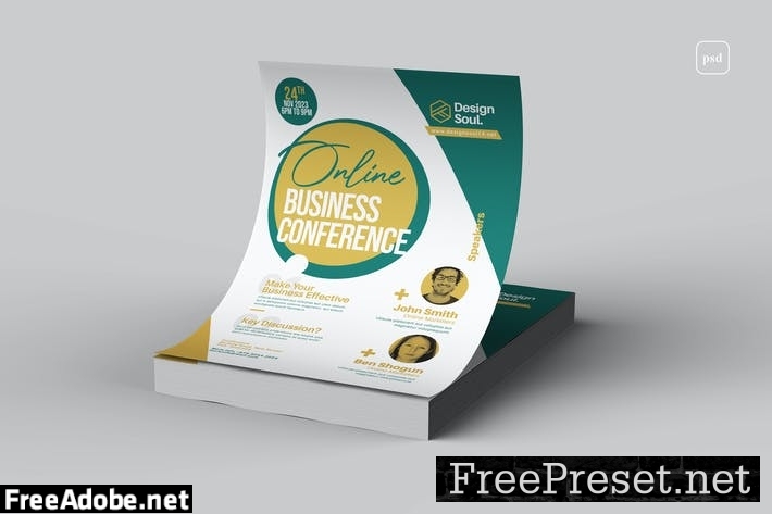 Online Conference Flyers QW5NEV6