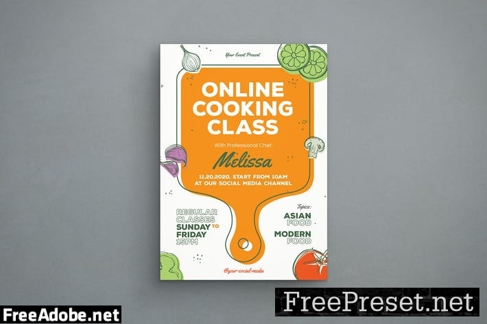 Online Cooking class 83FVWY2