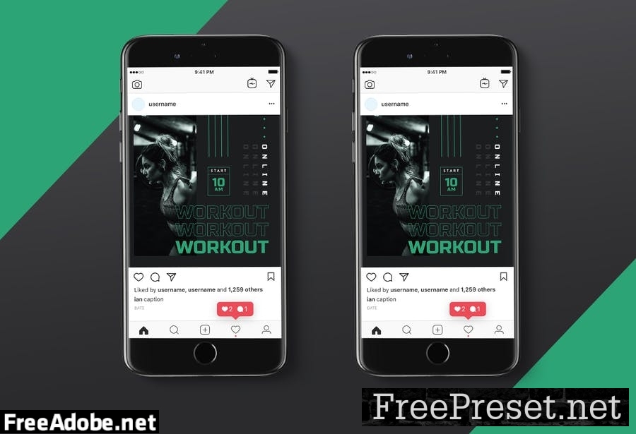 Online Workout Flyer H2HD7C4