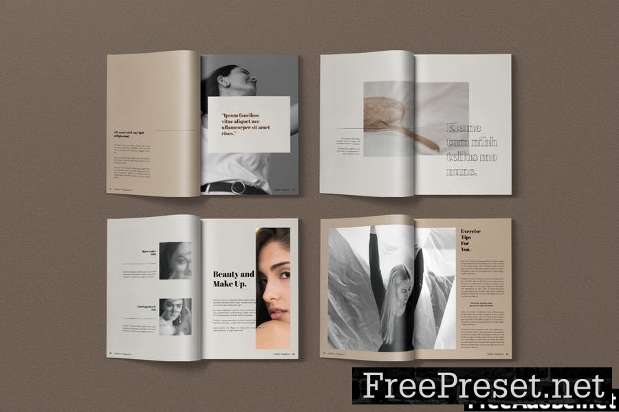 Orion Fashion Magazine Template BL 4UD2TD5