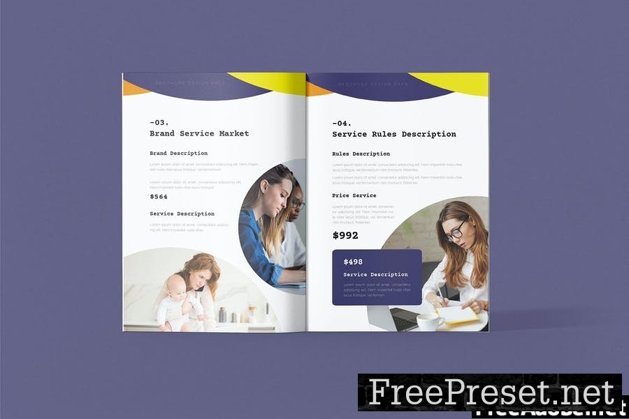 Our Company Service - Brochure Template