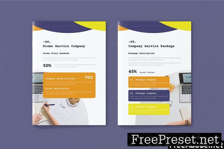 Our Company Service - Brochure Template