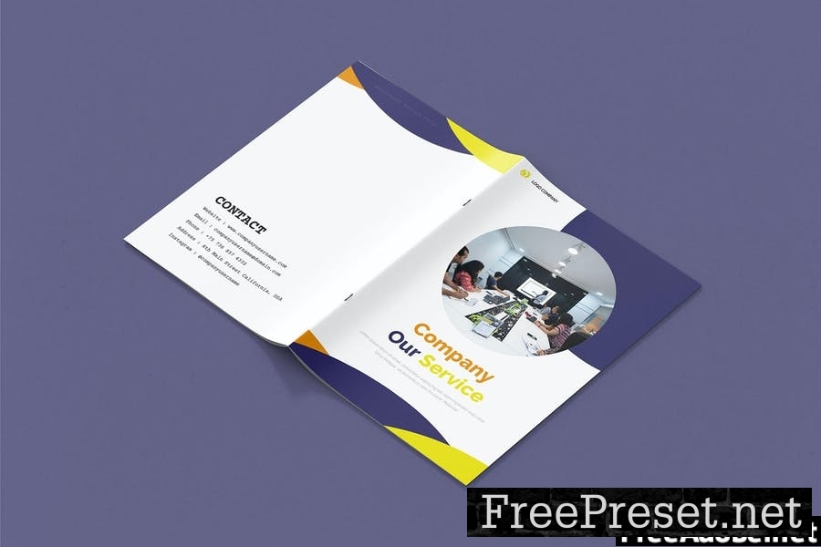 Our Company Service - Brochure Template