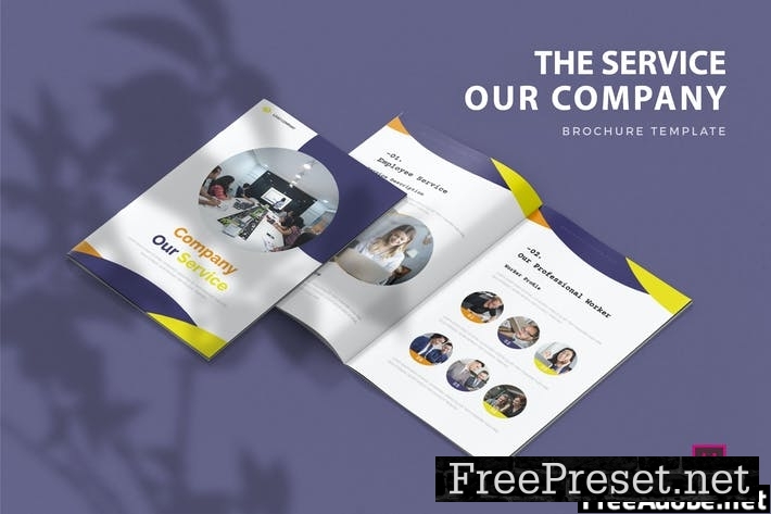 Our Company Service - Brochure Template 8LMBC2E