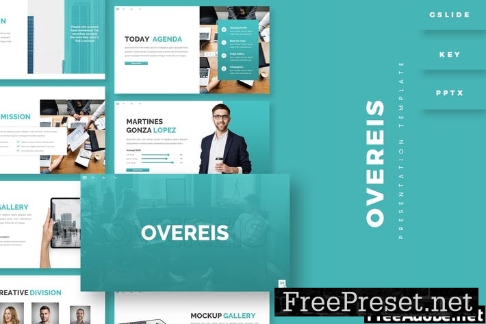 Overeis - Presentation Template CWDQ27X