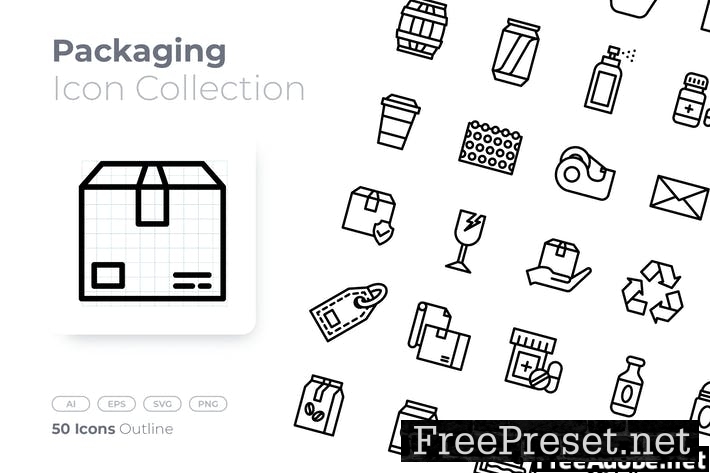 Packaging Outline Icon ZN2HTWV