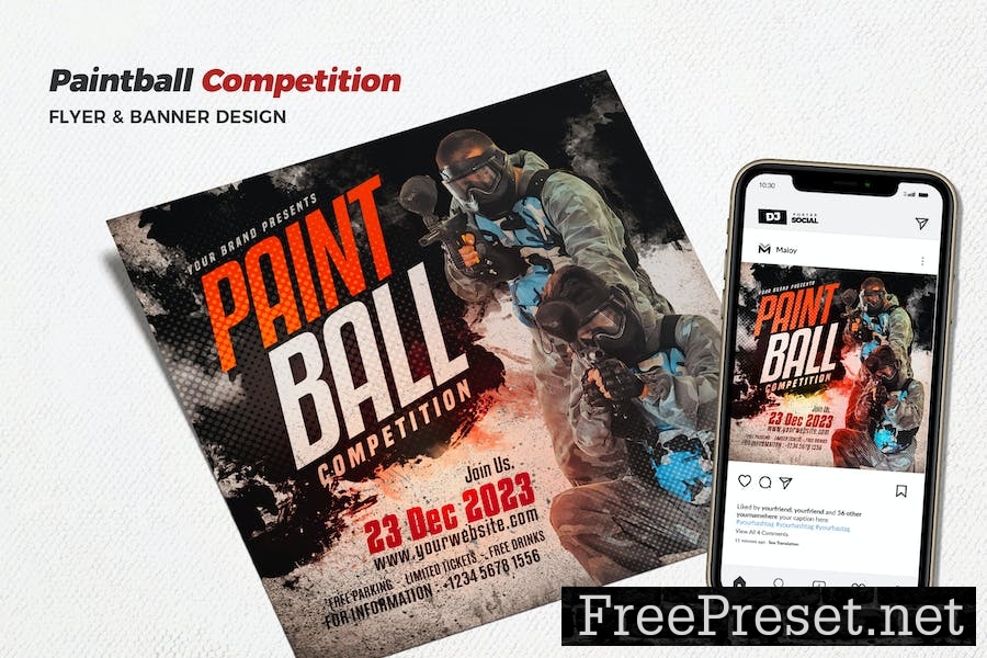 Paintball Competition 75NRBNS