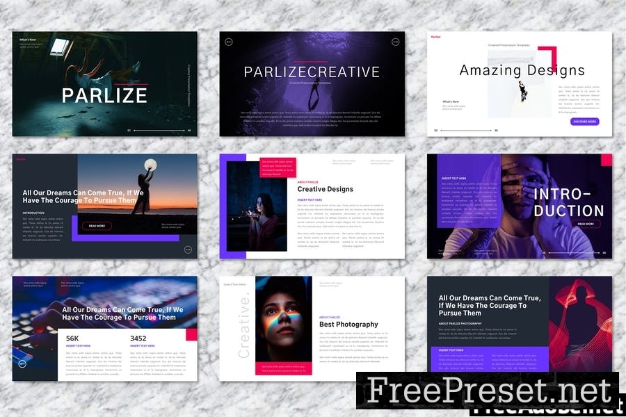 Parlize - Creative Powerpoint Templates