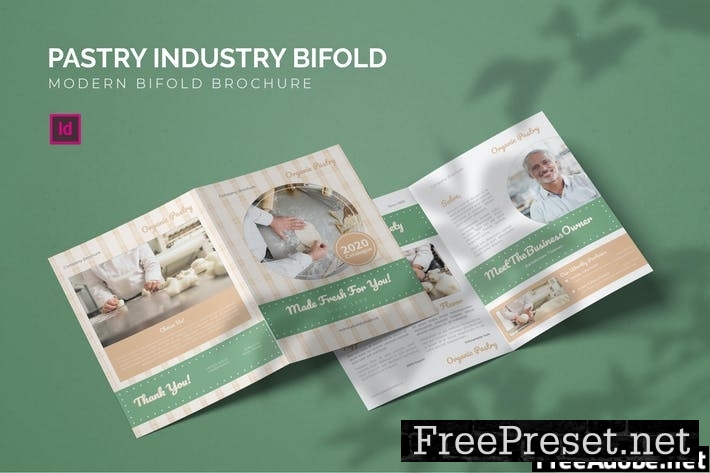 Pastry Industry - Bifold Brochure ZZRJ7WF