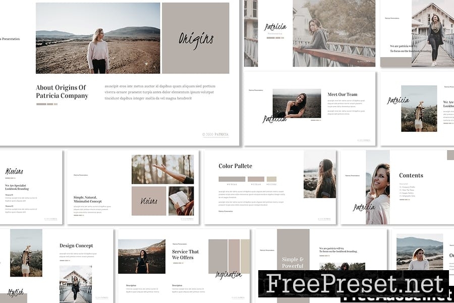 Patricia - Presentation Template A7UGECP