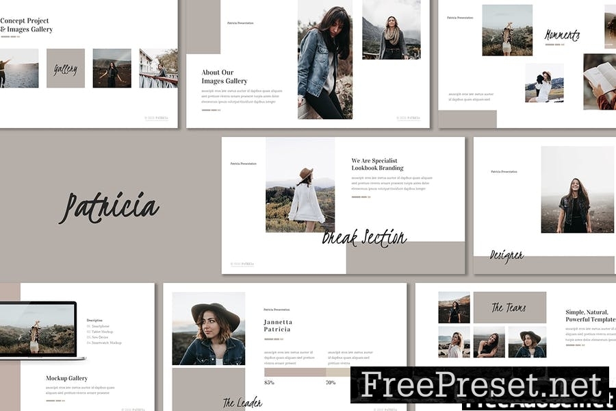 Patricia - Presentation Template A7UGECP