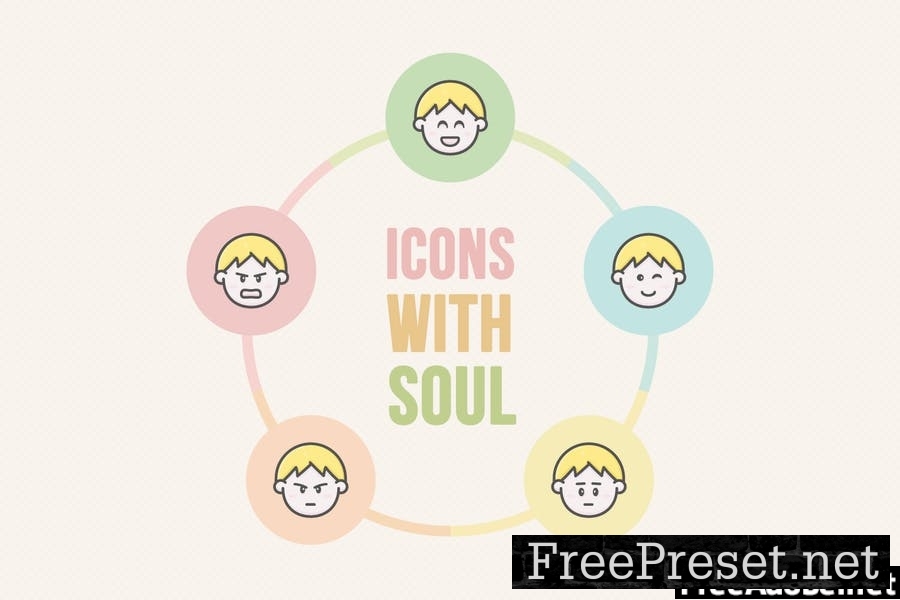 Persona Face Avatar Icons - Volume 01 YKH7MZP