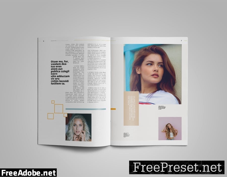 Personal | Magazine Template UDYBJU8