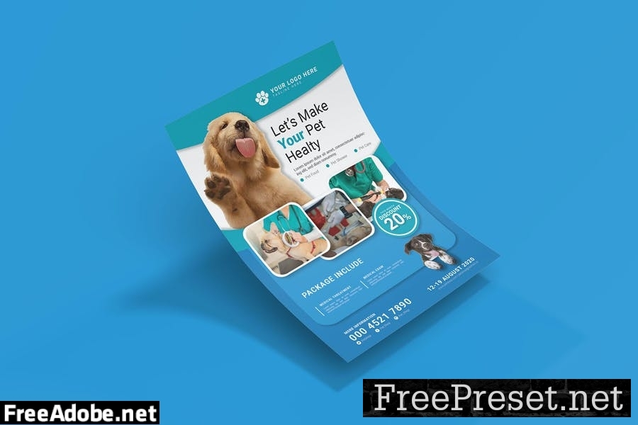 Pet Care - Flyer QSMX6R2