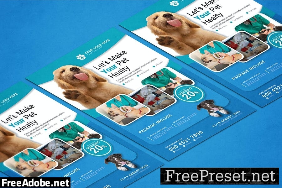 Pet Care - Flyer QSMX6R2