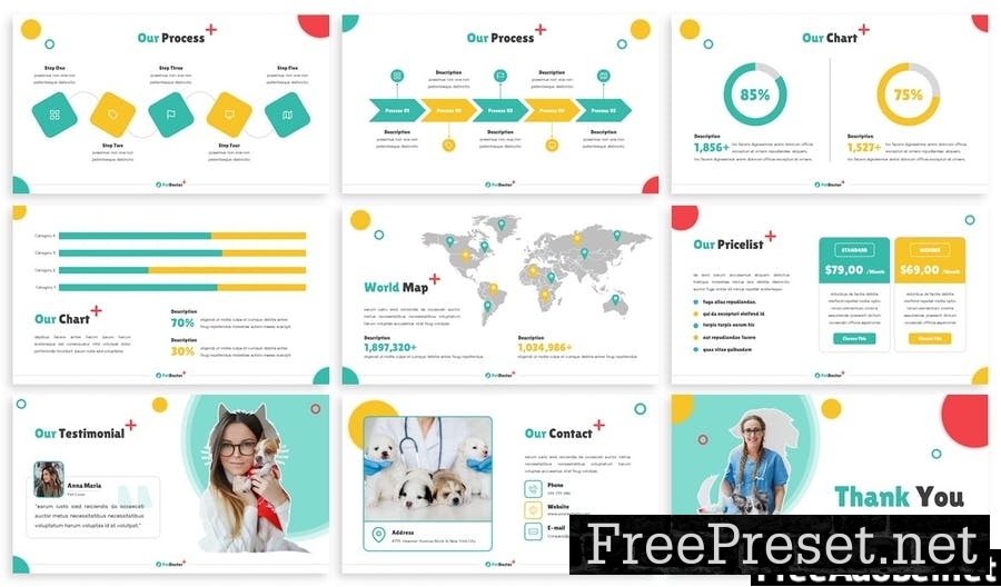 PetDoctor - Animals Powerpoint Template