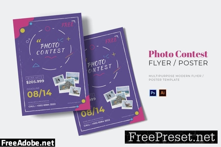 Photo Contest Flyer CE79PUS