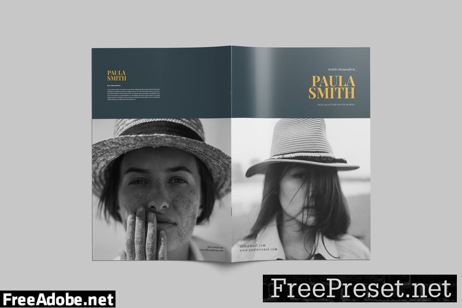 Photography Portfolio Brochure Template