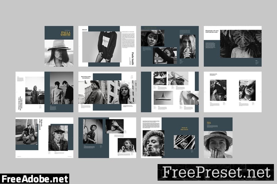 Photography Portfolio Brochure Template