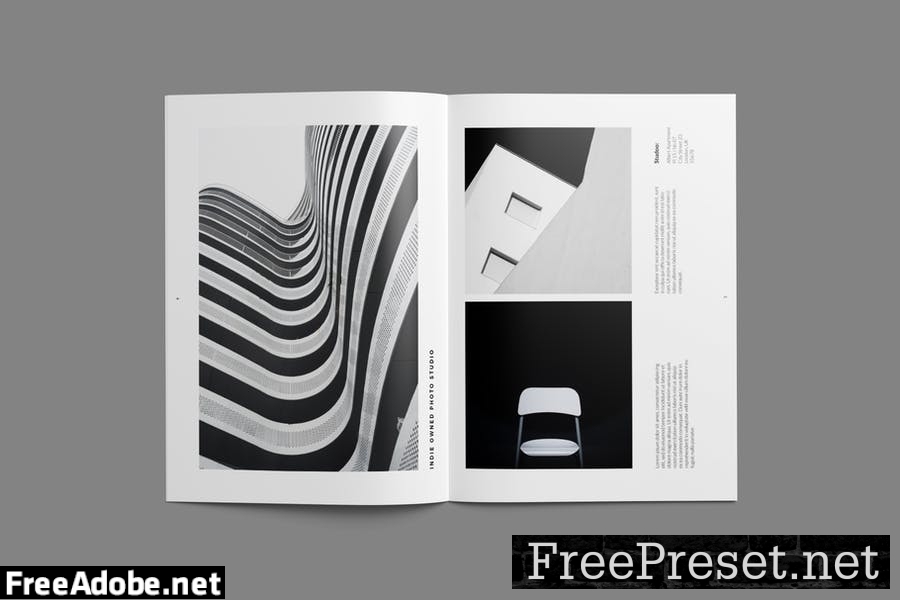 Photography Portfolio Brochure Template 6EWKLE7