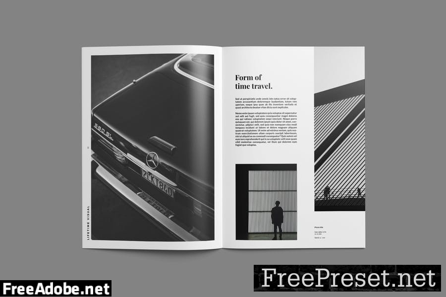 Photography Portfolio Brochure Template 6EWKLE7