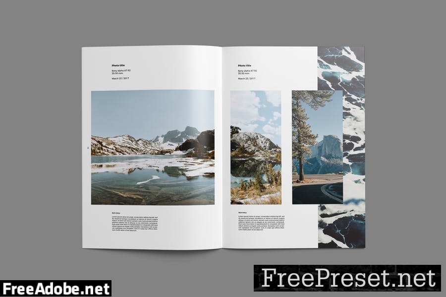 Photography Portfolio Brochure Template 82E8NUG