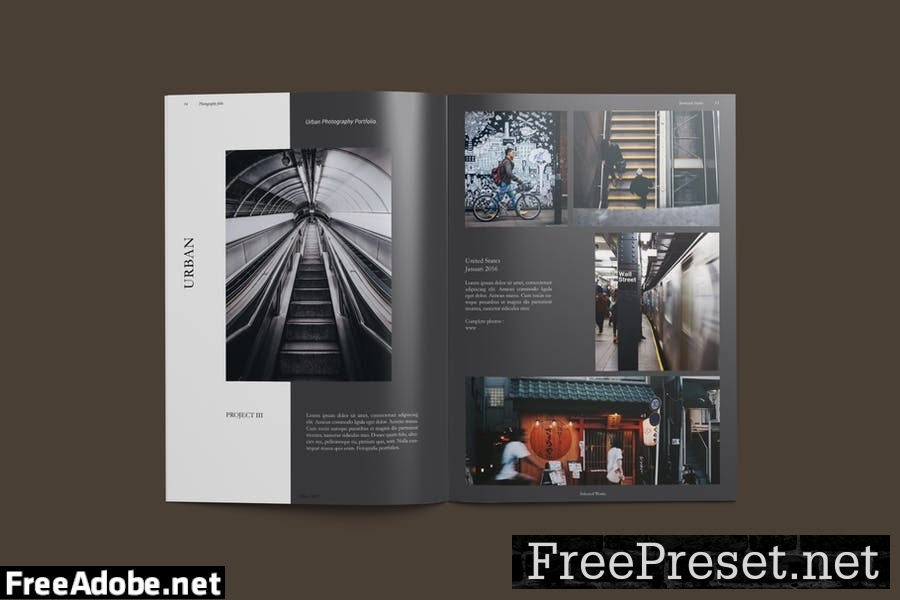 Photography Portfolio Brochure Template BME5GWB