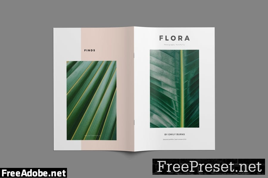 Photography Portfolio Brochure Template E3N43QZ