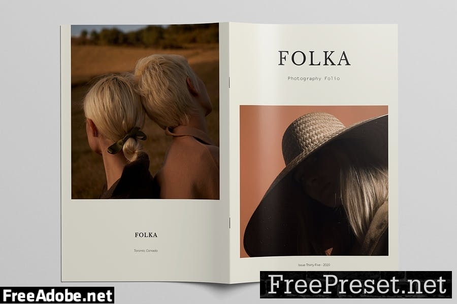 Photography Portfolio Brochure Template FQ3KJV2