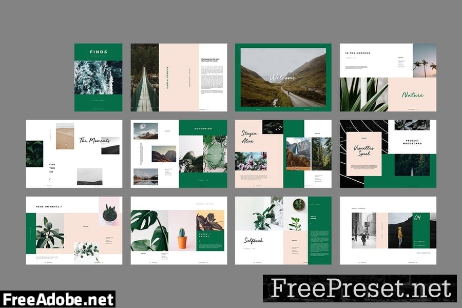 Photography Portfolio Brochure Template J5AXN6W