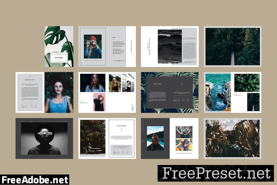 Photography Portfolio Template YQCYPKU