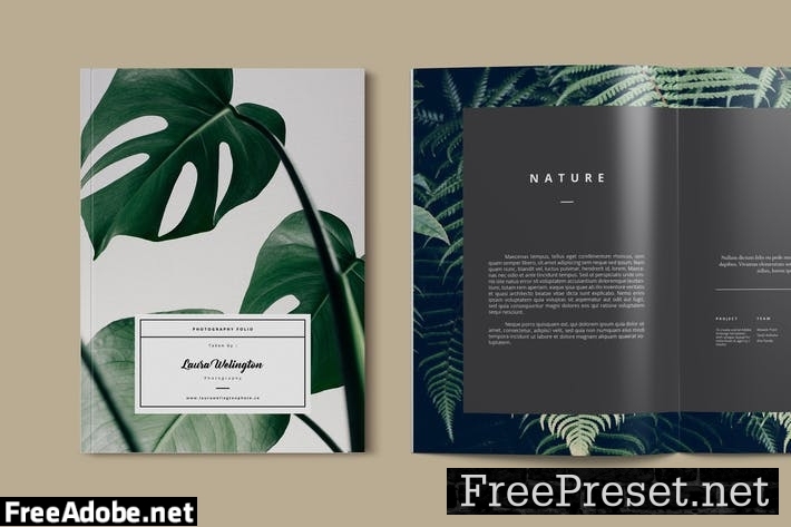 Photography Portfolio Template YQCYPKU