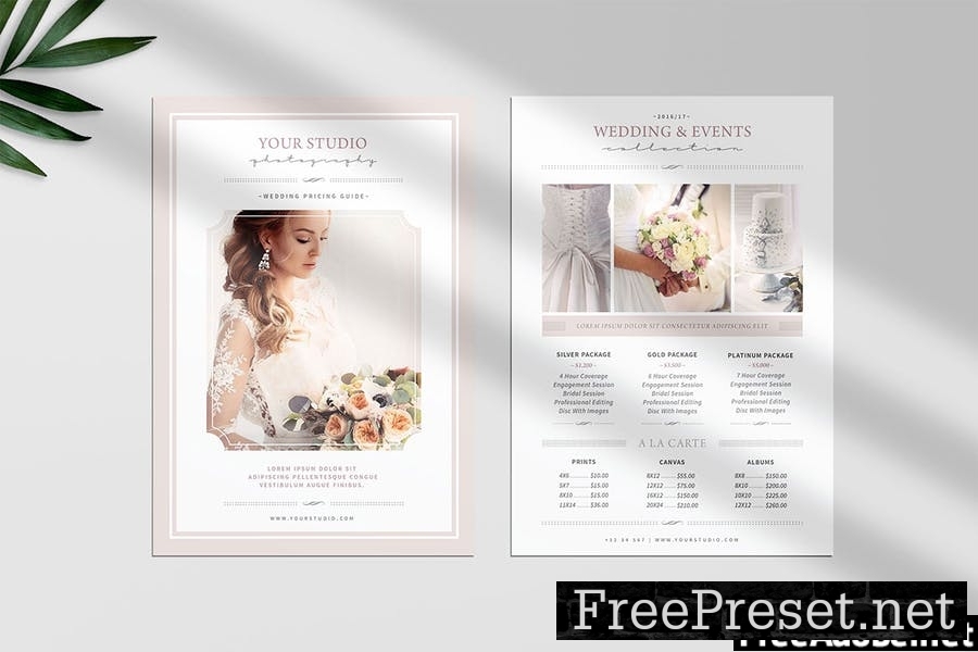 Photography Pricing Guide Template 6WF8QWH