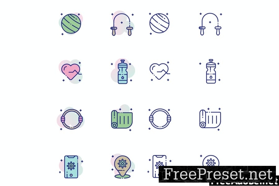 Pilates Icon Pack