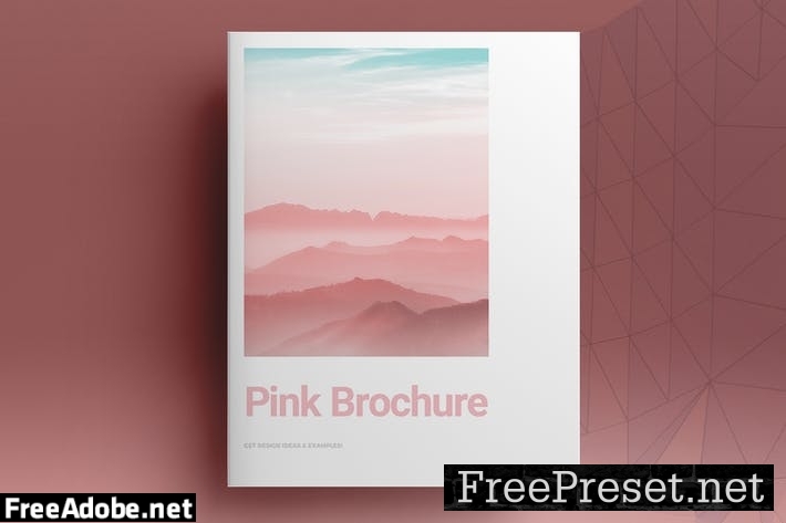 Pink Lifestyle Brochure Template B295ZVE