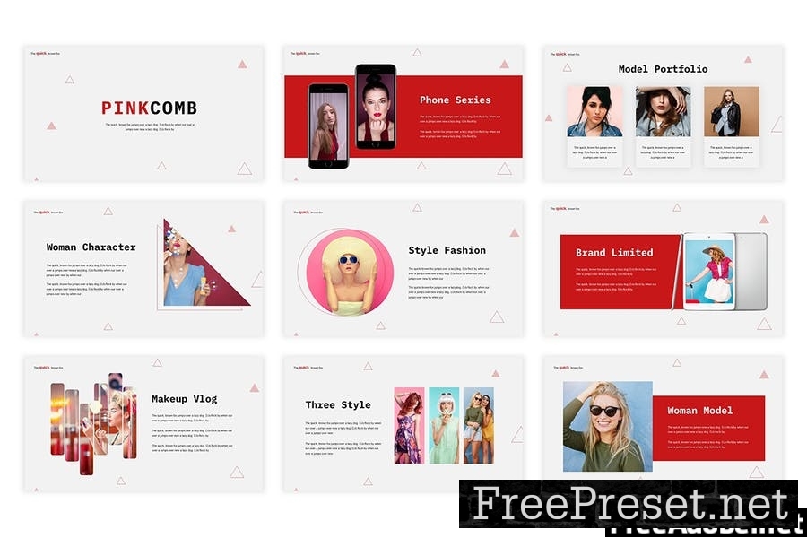 Pinkcomb Presentation Template