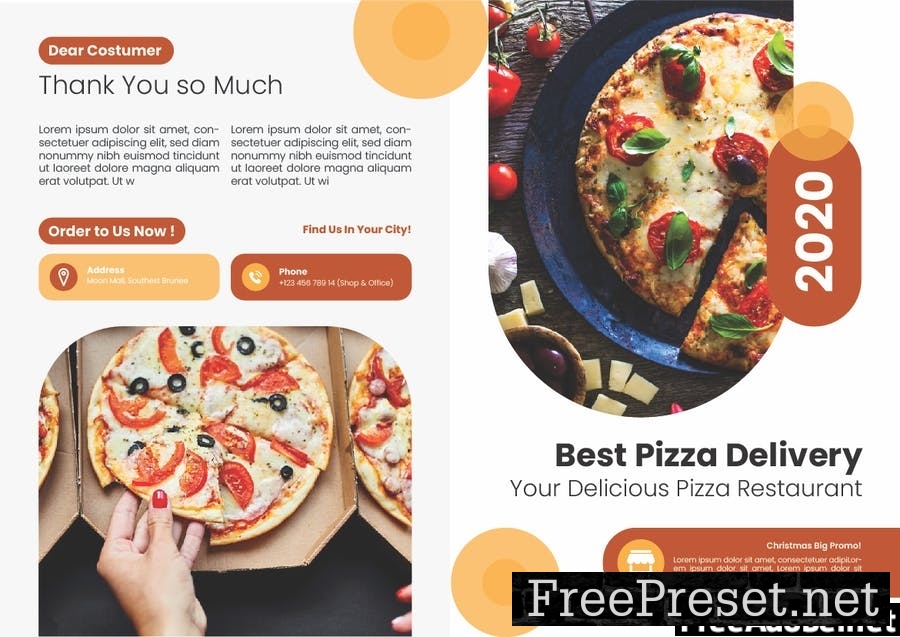 Pizza Delivery Brochure 9EWT2AK