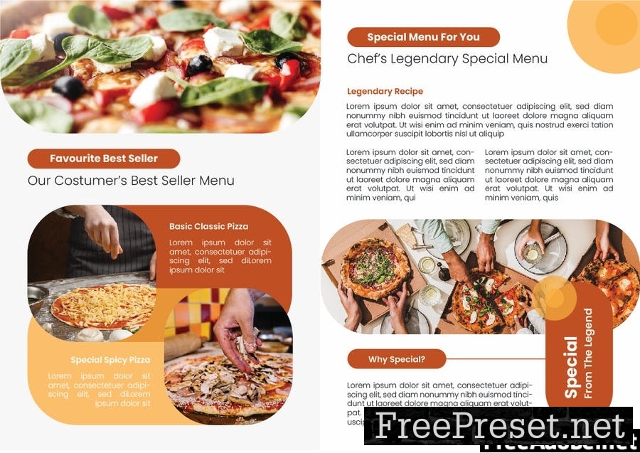 Pizza Delivery Brochure 9EWT2AK