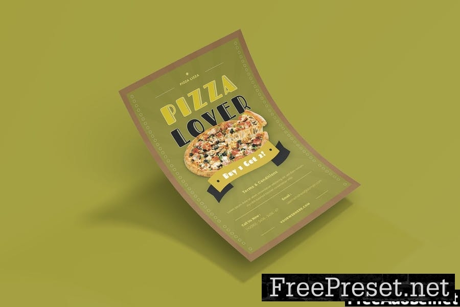 Pizza Lovers - Flyer