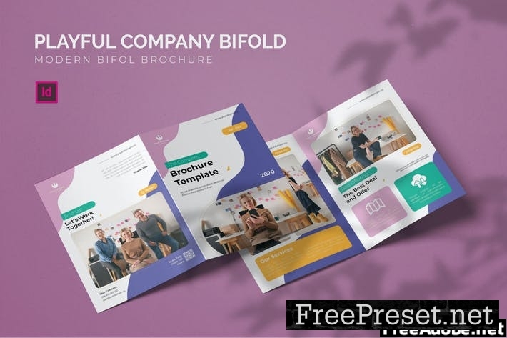 Playful Company - Bifold Brochure 3DJSSNE