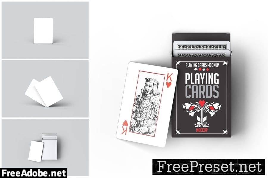 Playing Cards Mock-Up